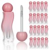 COSIDEA 20 pcs 3ml Pink Empty thick wall lip gloss