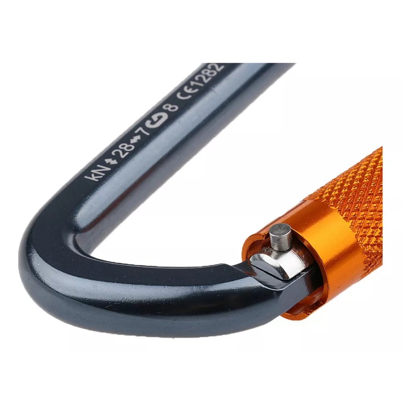 generic 3 Piezas 28kn D- Mosquetón Giratorio De Aluminio