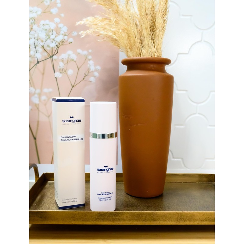Love Saranghae Calm & Glow Snail Mucin Serum 96 –
