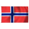 Norway Flag 5X8 Foot Nylon