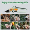 PrunePro Pruning Shears for Gardening Professional Bypass Hand Pruner Up
