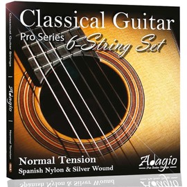 Adagio Pro CLASSICAL Guitar Strings - Normal Tension Nylon - Full Pack/Set