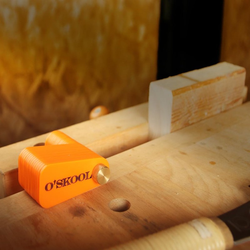 O'SKOOL Bench Vise Stop Spacer Set includes Shims to Prevent