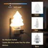 LED Night Light Christmas Tree Lights Plug Into Wall [2