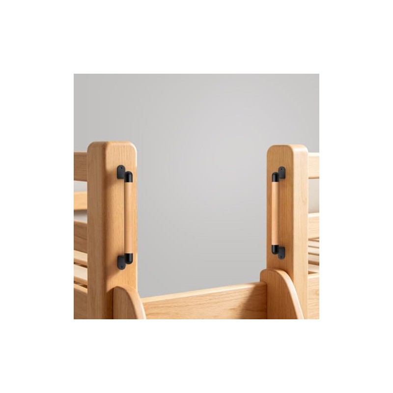 Dolibest Handrail Wooden 25cm Grab Rail Kids Elder Safety Handle