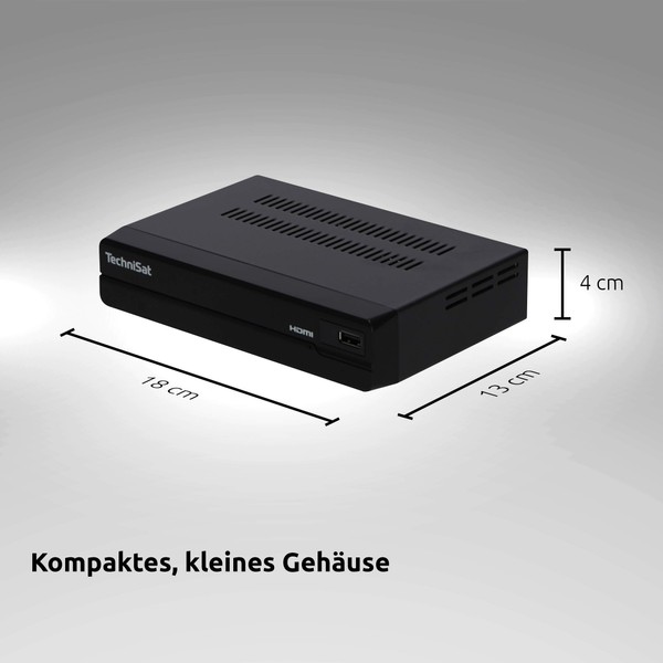 TechniSat HD-S 221 Satelliten-Receiver (HDMI, HDTV, USB 2.0)
