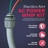 DuctlessAire AC Power Whip Kit - Non Metal AC Whip