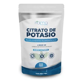 Citrato De Potasio 1 Kg. Sabor Natural Sin Sabor                                                                                                      