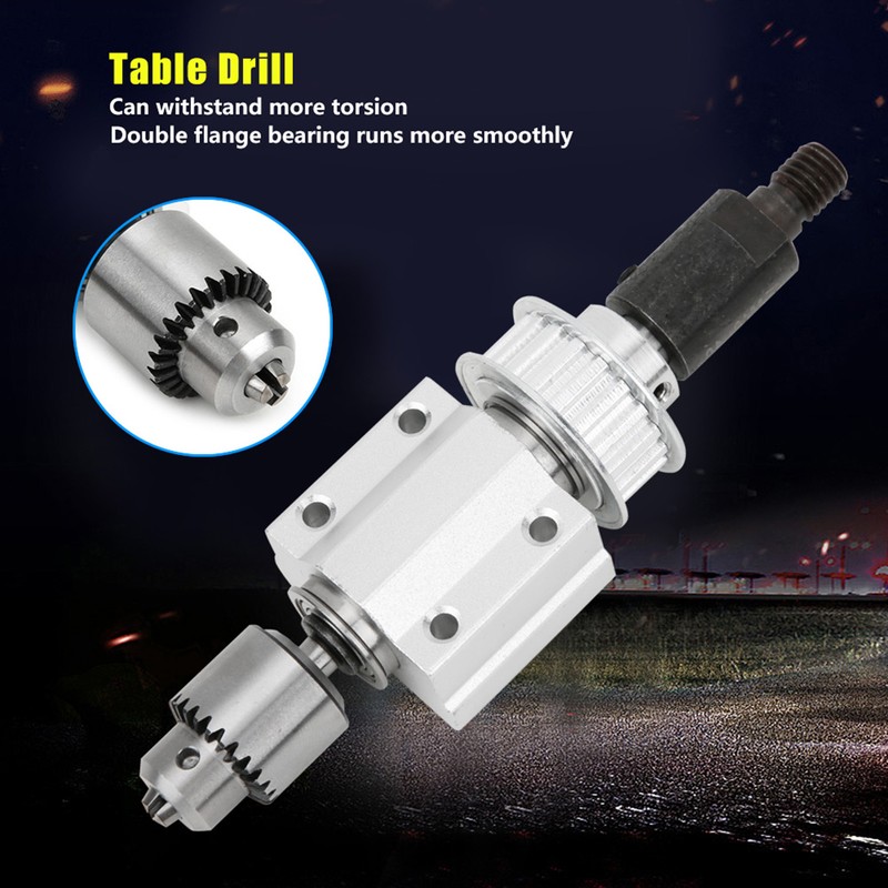 Unpowered Spindle Assembly DIY Woodworking Cutting Table Drill Accessory JTO