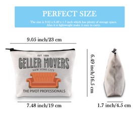 Friends Inspired Gift TV Show Merchandise Friends Makeup Bag for Fans Fandom (Geller Movers Bag EU)