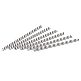 uxcell 6Pcs M5 x 90mm Fully Threaded Rod 304 Stainless Steel Right Hand Threads,M5-0.8 Thread Pitch