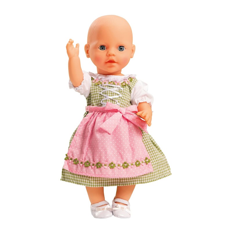 Heless 2111 Doll Dirndl, Size 35 - 45 cm