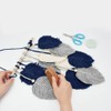 FREEBLOSS Macrame Leaf Wall Hanging Kit Boho Wall Hanging Macrame