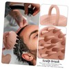 Gatuida Convenient Scalp Scraper Portable Scalp Brush for Deep Cleaning