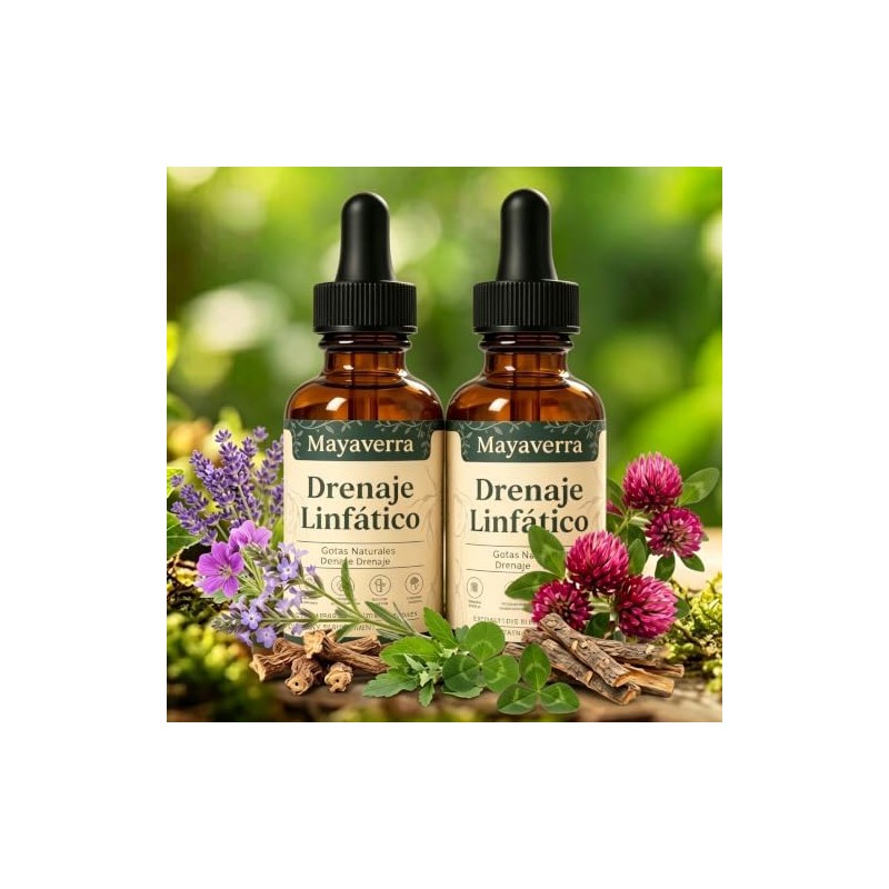 Mayaverra Drenaje Linfático, Mayaverra Gotas Drenaje Linfático 60ml (pack of