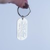 3 Nails 1 Cross Christian Keychain Jeremiah 29:11 Christmas Gift