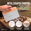 Premium Stainless Steel Metal Spatula Set – Teppanyaki Griddle Spatula