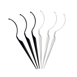 Beatifufu - 6 piezas de herramientas para pestañas postizas para pestañas, herramientas auxiliares de pestañas, accesorios de salón, aplicadores de maquillaje, pestañas falsas, tablero de juego
