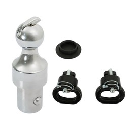 munirater Gooseneck Hitch Kit 38,000lbs Puck System 2-5/16 Inch Gooseneck Ball and Safety Chain Anchor Kit 60638