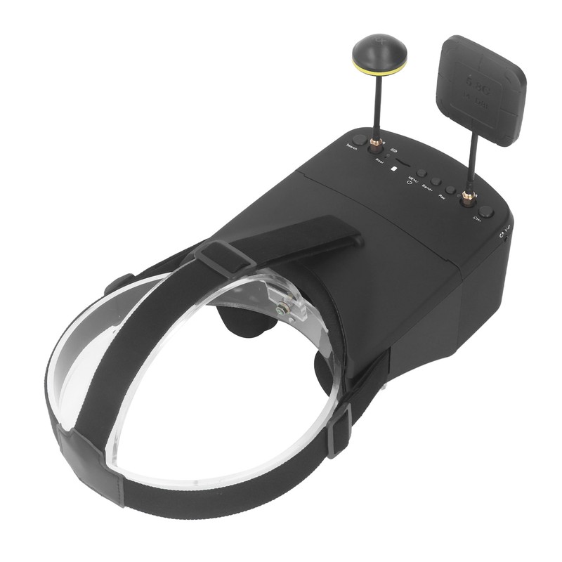 EV800D FPV Goggles with DVR 40CH 5 Inch 800x480 Resolution