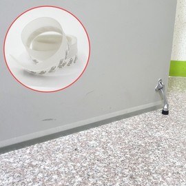 Transparent Door & Window Gap Sealer / Draft Stopper Tape 35mm 2ea