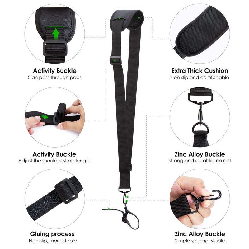 YOUSHARES Weed Eater Strap - Trimmer Shoulder Strap Compatible with