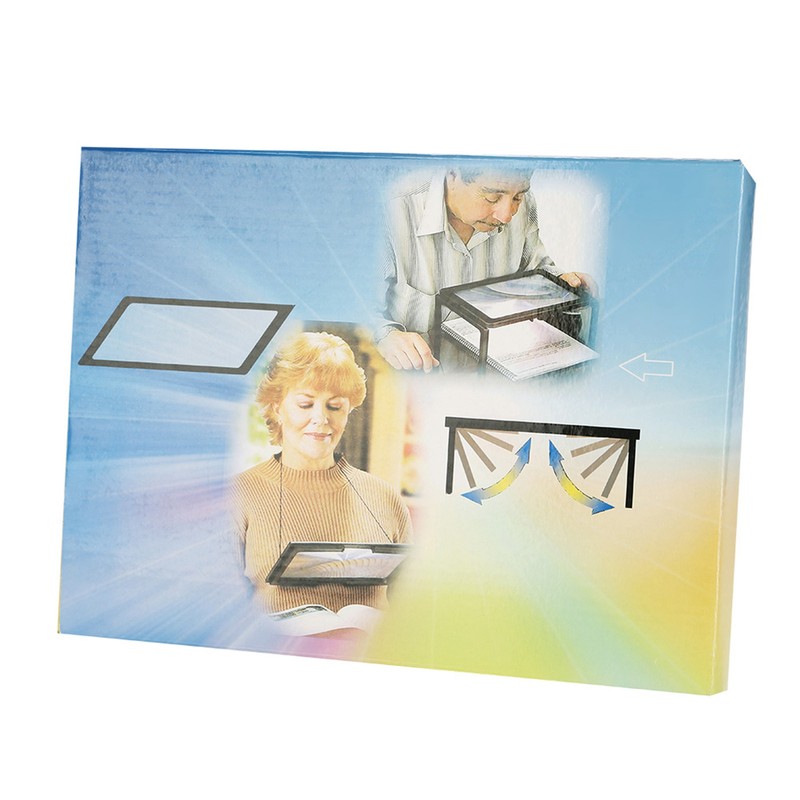 Foldable Ultrathin A4 Full Page Magnifying Glass with 3X Magnifier