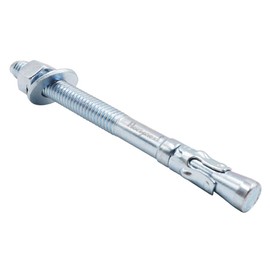 Horiznext 5/8" x 6" Wedge Anchor, for Cement and Concrete only, zinc-Plated Carbon Steel Screws and lag Bolts （ 30 pcs