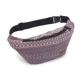 Leon Bum Bag Bum Bag Waist Bag 100% Cotton Fanny Pack Belly Belt Moon Bag Bumbag Boho Hippie Tribal Women Men, Gtaltrosaethno, Shoulder bag belt bag