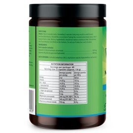 Vital Plant Based Marine Magnesium Pure Ocean Source 90 Vegecaps