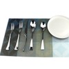 Uniturcky Cutlery Set 18/10 Stainless Steel Flatware Set Kitchen Silverware