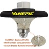 VANEPIC 1 inch B25 Diamond Demi bullnose Half Bullnose Profile