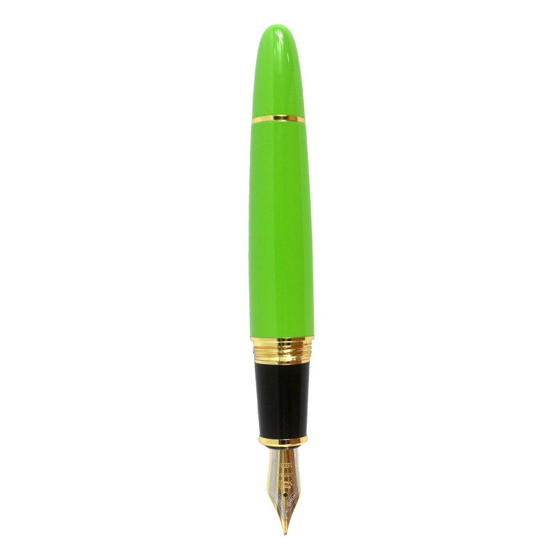 Sipliv Jinhao 159 Fountain Pen, Medium 18KGP Nib, Gold Trim,