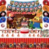 LBLS 98PCS Rox lox Birthday Party Decorations, Cartoon Theme Party