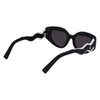 KARL LAGERFELD Unisex Sunglasses, 002 Matte Black