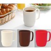 イノマタ化学(Inomata-k) マグカップ レンジ用 外寸(mm):107×79×99 レッド RRN0201