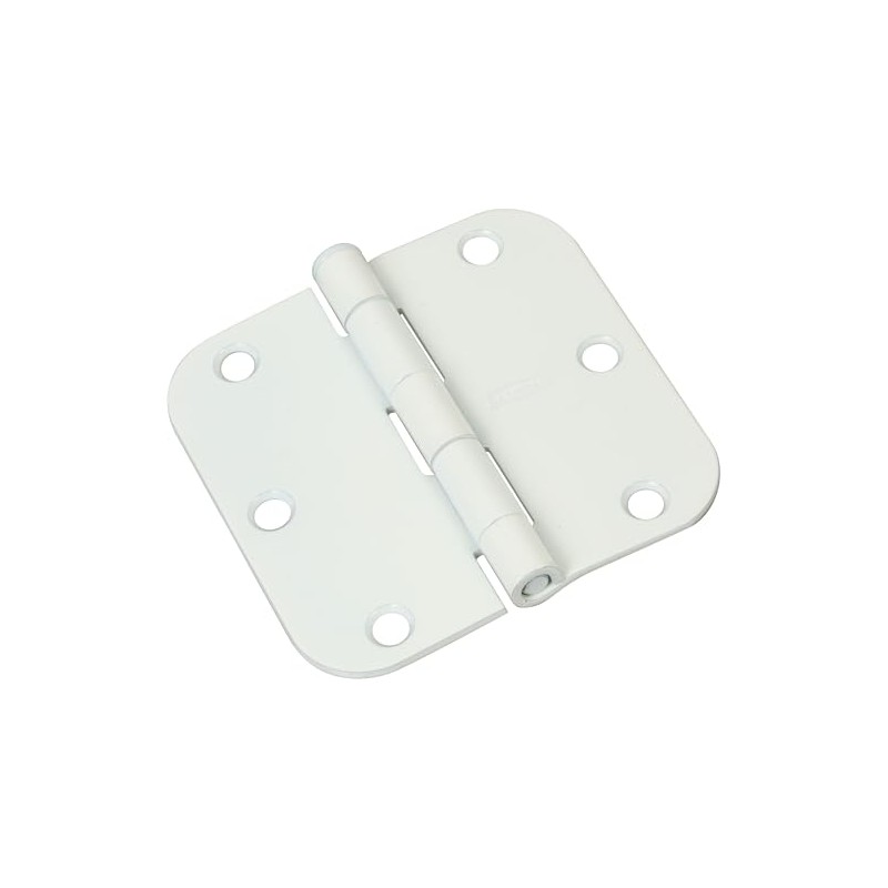 National Hardware N830-337 Door Hinge, 3.5-Inch, White, 3-Pack