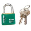 Sega 33 mm Cylinder Padlock (The Same Key/Green) ea983sc –