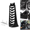 HDBUBALUS Chin Spoiler Lower Radiator Cover Fit for Harley Softail
