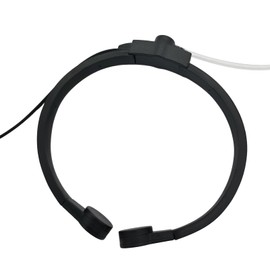 stdgove Tactical Throat Mic Walkie Talkie Neck Microphone for Motorola Vertex Standard Radio VX-451 VX-261