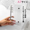 Virtarlux Clear Sticker Book Transparent Girls Removable A6 Sticker Binder