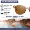 SIPHEW Women's Polarised Classic Sunglasses with UV400 Protection for Women,