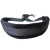 Xinlink Professional Black Soft Padded Saxophone Neck Strap with Snap