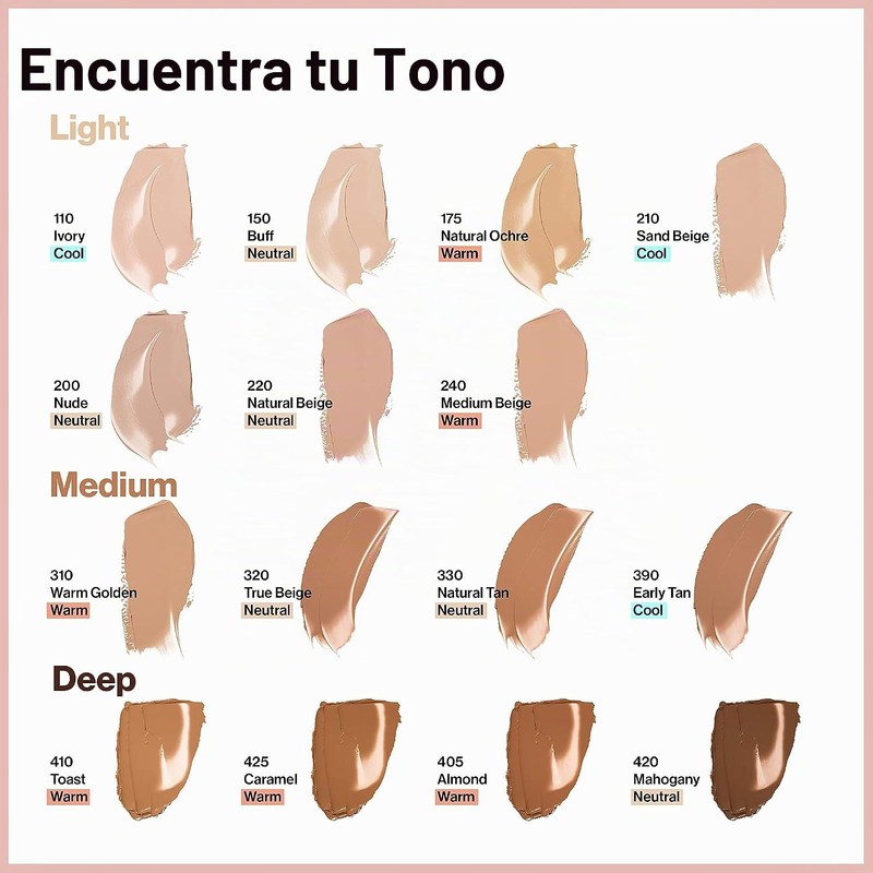 Base de Maquillaje ColorStay Full Cover Foundation Warm Golden