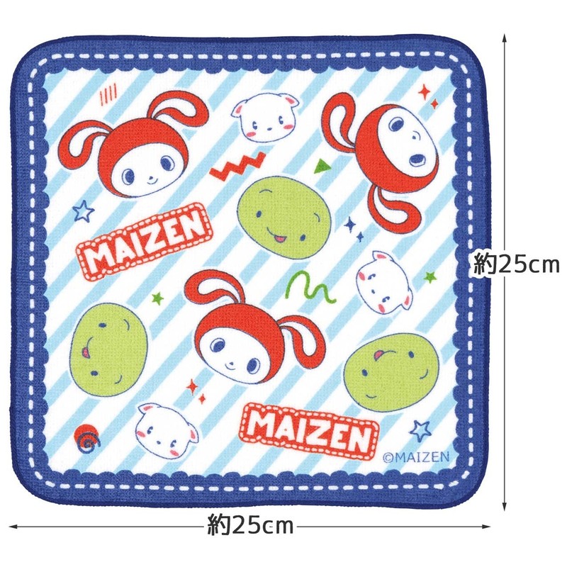 Skater MNT3-A Hand Towel, Maizen Sisters, Length 9.8 x Width