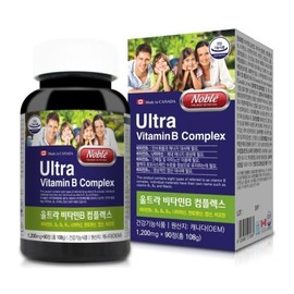 Noble (Food) 4 bottles of Ultra Vitamin B, 12-month supply, VITAMINB Complex high-content nutritional supplement / 울트라 비타민B 4통 12개월분 VITAMINB 컴플렉스 고함량 영양제