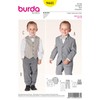 Burda Sewing Pattern 9443 Boys' Suit with Vest