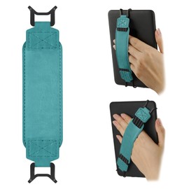 Secure Hand Strap for 6-7" Kindle E-Reader, Universal Elastic Hand-Strap Versatile Lightweight Finger Grip Holder Compatible with Kindle Kobo Sony Voyaga Tolino Pocketbook Lenovo Fire Tablet (Blue)