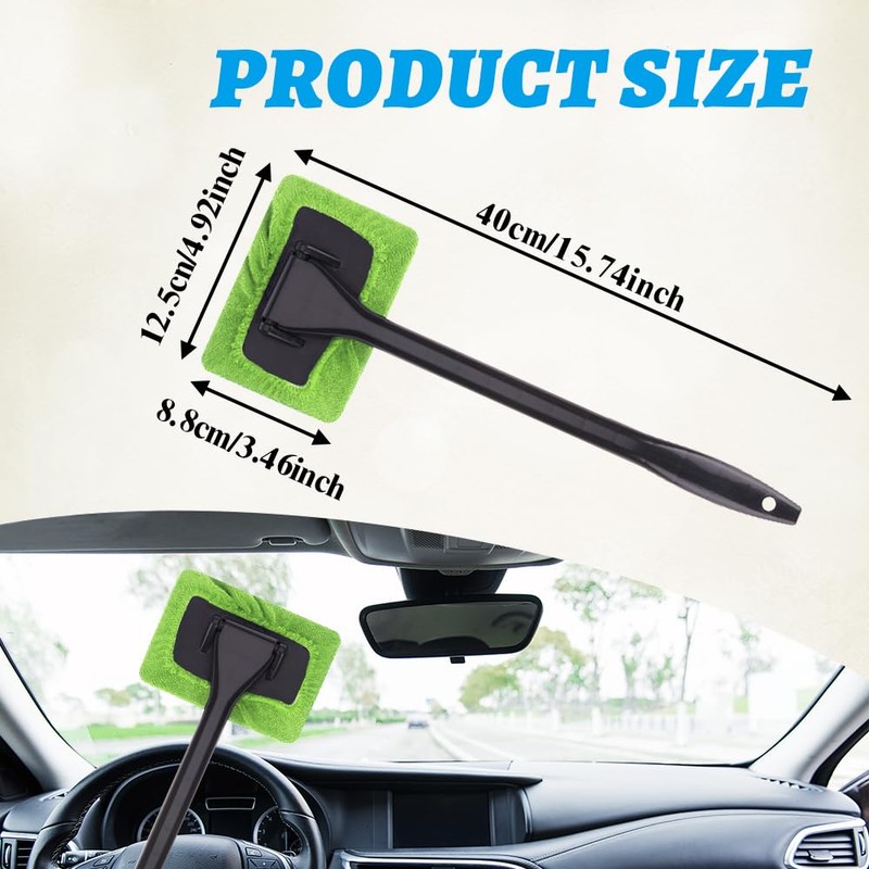 Kutyun Car Window Cleaner, Car Windshield Cleaner Tool, Windshield Cleaner