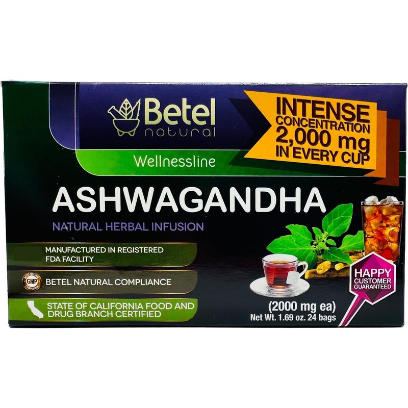 Betel Natural Premium Ashwagandha Tea Relax Your Day Away -